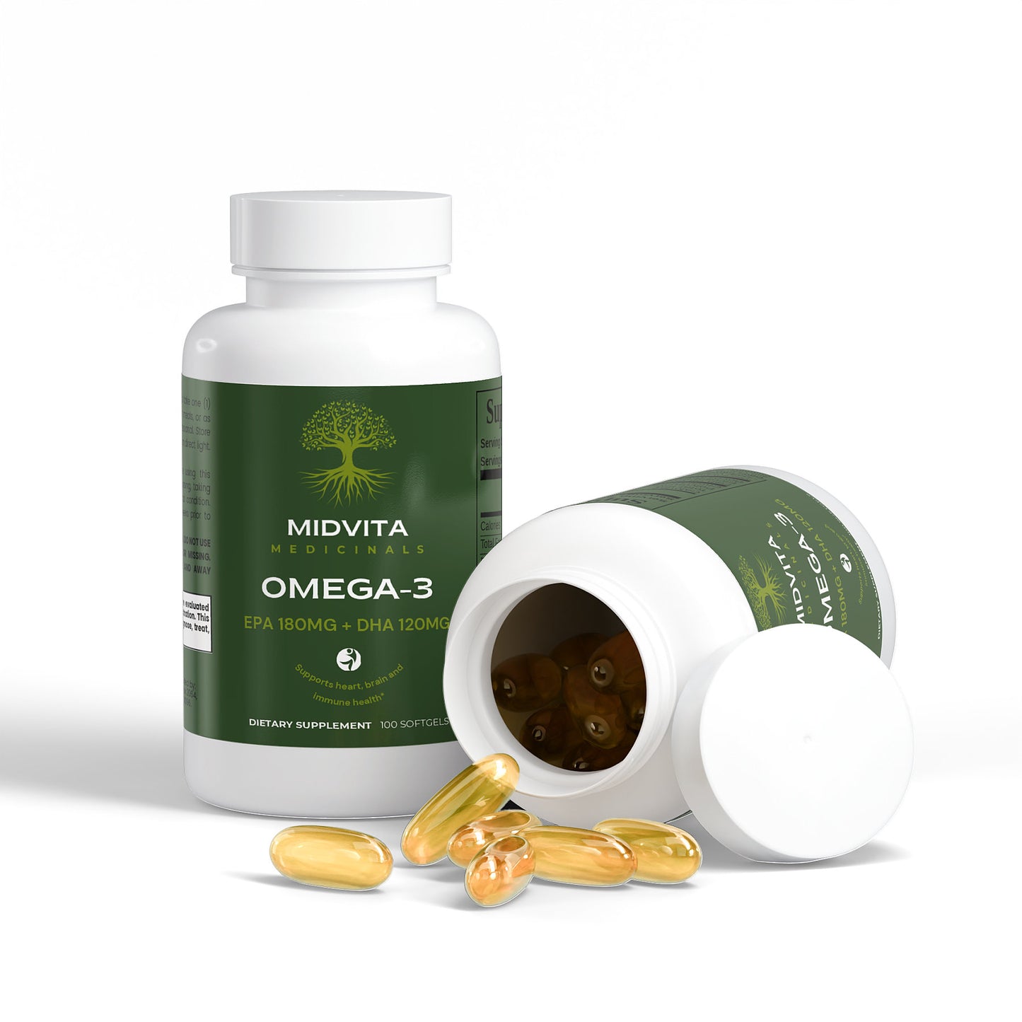 Omega-3 EPA 180mg + DHA 120mg