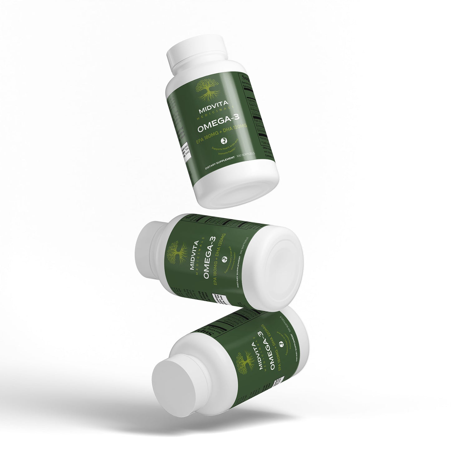 Omega-3 EPA 180mg + DHA 120mg